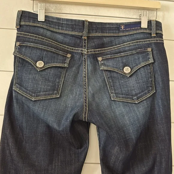 Fidelity Size 28 Ritz Trousers Flare Low Rise - Picture 6 of 15